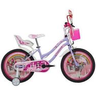 Bisan Queen 20 jant 28 cm Yeşil Pembe Çocuk Bisikleti