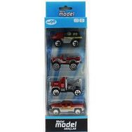 Bisepetim 4'lü Die Cast İtfaiye Oyun Seti