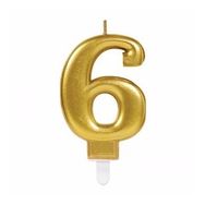 Bisepetim 6 Rakam Gold Renk Mum