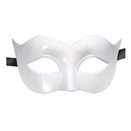 Bisepetim Beyaz Renk Masquerade Kostüm Partisi Venedik Balo Maskesi
