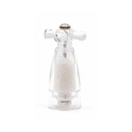 Bisetti Brescia Şeffaf 14.5 cm Akrilik Tuz Değirmeni