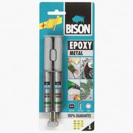 Bison Epoxy Metal 24 ml Çift Şırınga Yapıştırıcı