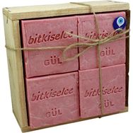 Bitkiselce 1 kg El Yapımı Gül Sabunu