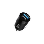 Bix 65 Watt Type-C PD 3.0 ve USB-A Çift Portlu Siyah Araç içi Hızlı Şarj Cihazı