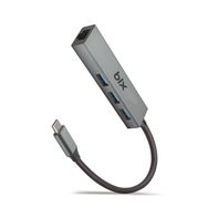 Bix BXC06HB Type-C 3 Bağlantı Noktalı Gigabit Ethernet USB 3.2 Hub