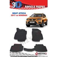 Bizymo Seat Ateca 2017 Sonrası 3D Paspas Takımı