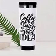 BK 17 Gift Coffee Tasarımlı Çelik Termos Bardak