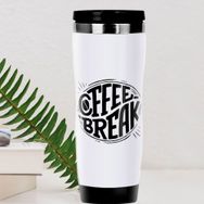 BK 18 Gift Coffee Tasarımlı Çelik Termos Bardak