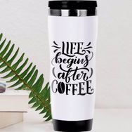 BK 20 Gift Coffee Tasarımlı Çelik Termos Bardak