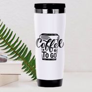 BK 25 Gift Coffee Tasarımlı Çelik Termos Bardak