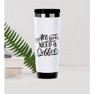 BK 27 Gift Coffee Tasarımlı Çelik Termos Bardak