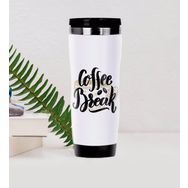 BK 3 Gift Coffee Tasarımlı Çelik Termos Bardak