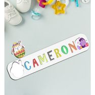 BK 3 Toys Çocuklara Özel İsimli Paskalya Bayramı Ahşap Eğitici Yapboz Puzzle