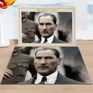 BK 32 Home Atatürk Tasarımlı 1000 Parça Profesyonel Puzzle