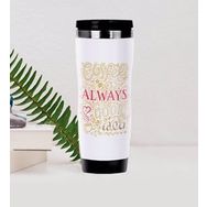 BK 33 Gift Coffee Tasarımlı Çelik Termos Bardak