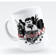 BK 4 Kişiye Özel El Chapo Beyaz Kupa Bardak