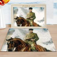 BK 44 Home Atatürk Tasarımlı 1000 Parça Profesyonel Puzzle