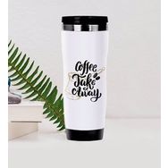 BK 5 Gift Coffee Tasarımlı Çelik Termos Bardak