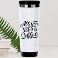 BK 6 Gift Coffee Tasarımlı Çelik Termos Bardak