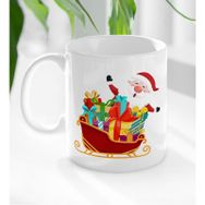 BK 8 Gift Noel Baba Tasarımlı Beyaz Kupa Bardak
