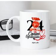 BK Canım Öğretmenim 2 Beyaz Kupa Bardak