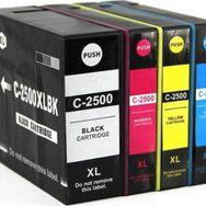 BK Canon Çok Renkli Maxify Pgi-2500 XL Muadil Kartuş Seti