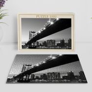BK Home New York Manzara 1000 Parça Profesyonel 10 Puzzle