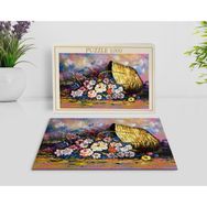 BK Home Yağlıboya Tasarımlı 1000 Parça Profesyonel 25 Puzzle