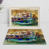BK Home Yağlıboya Tasarımlı 1000 Parça Profesyonel 8 Puzzle