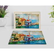 BK Home Yağlıboya Tasarımlı 1000 Parça Profesyonel 9 Puzzle