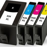 BK HP 934 935Xl HP Officejet Pro 6830 6820 6220 4 Adet Uyumlu Kartuş