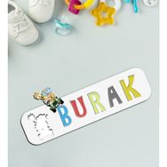 BK Toys Çocuklara Özel İsimli Figürlü Ahşap Eğitici Yapboz 23 Puzzle