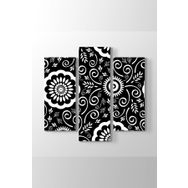 Black And White Pattern Tablosu
