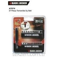Black & Decker A7074 21 Parça Matkap Uç Seti