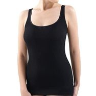 Blackspade 1614 Fine Rib Siyah Kadın Atlet