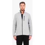 Blackspade 30705 Fermuarlı Gri Melanj Erkek Polar Ceket