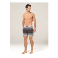 Blackspade 8824 Siyah Beyaz Erkek Şort