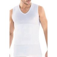 Blackspade 9208 V Yaka Korse Beyaz Erkek Atlet