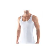 Blackspade 9341 Double Rib Beyaz Erkek Atlet
