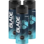 Blade Cool Fresh 3x150 ml Erkek Deodorant