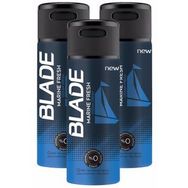 Blade Marine Fresh 3x150 ml Sprey Deodorant