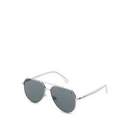 Blancia Milano Bc 1256 C2 Metal Gümüş Erkek Güneş Gözlüğü