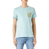Blend 144810 Mavi Canal Blue Erkek T-shirt
