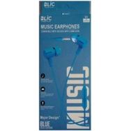 Blic BR1 Kulakiçi Mikrofonlu 3,5 mm Jack Girişli Mavi Kulaklık