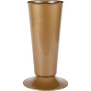 Bliss Silindir Kesme Dekoratif Çok Amaçlı 5.7 lt Gold Çiçek Vazosu Şemsiyelik