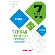 Bloktest Yayınları 7. Sınıf Türkçe Tekrar Testleri