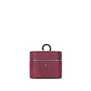 BloominBag Aurel Clip Fuchsia Bloom Charm Case Fuşya Deri Airpods 3 Kılıfı