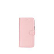 BloominBag Aurel Magna Bisque Nude Iphone 16 Pro Magsafe Pembe Uyumlu Wallet Case Deri Telefon Kılıfı