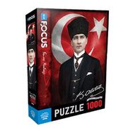 Blue Focus 1000 Parça Mustafa Kemal Atatürk Puzzle