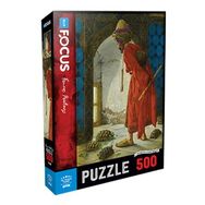 Blue Focus 500 Parça The Tortoise Trainer Kaplumbağa Terbiyecisi Puzzle